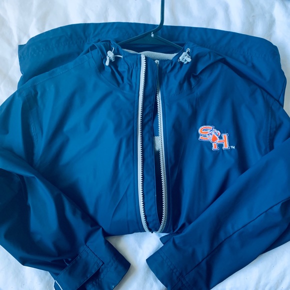 barefoot Jackets & Blazers - Sam Houston Windbreaker Barefoot size Small